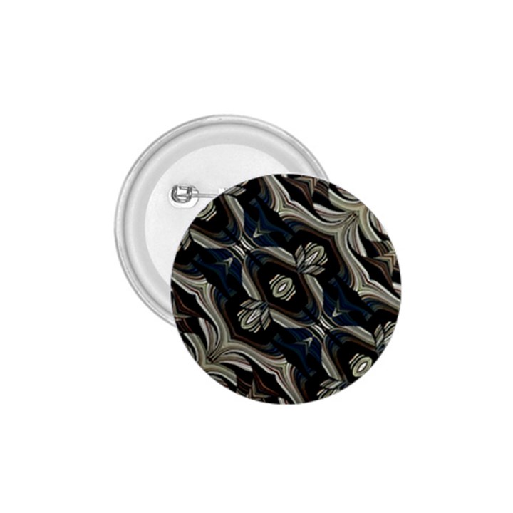 Fancy Ornament Print 1.75  Button