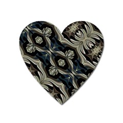 Fancy Ornament Print Magnet (heart) by dflcprints