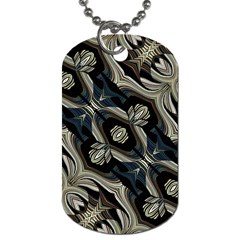 Fancy Ornament Print Dog Tag (one Sided) by dflcprints