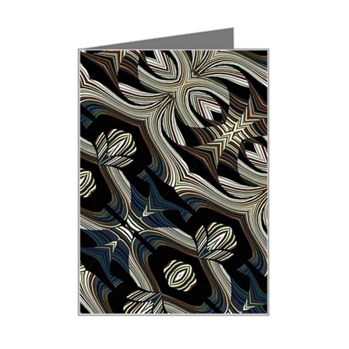 Fancy Ornament Print Mini Greeting Card