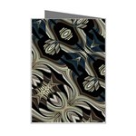 Fancy Ornament Print Mini Greeting Card Right