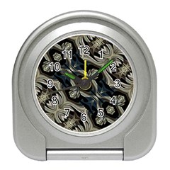 Fancy Ornament Print Desk Alarm Clock