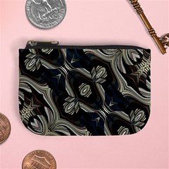 Fancy Ornament Print Coin Change Purse