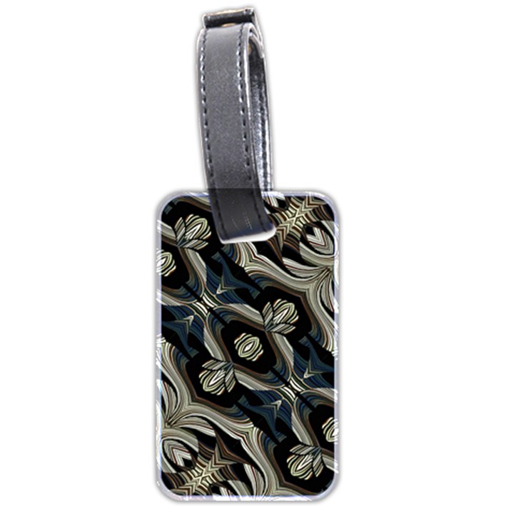 Fancy Ornament Print Luggage Tag (Two Sides)