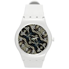 Fancy Ornament Print Plastic Sport Watch (medium) by dflcprints