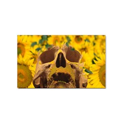 Sunflowers Sticker (rectangle) by icarusismartdesigns