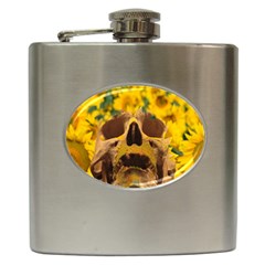 Sunflowers Hip Flask by icarusismartdesigns