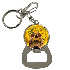 Sunflowers Bottle Opener Key Chain