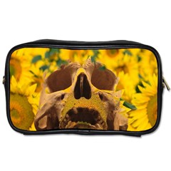 Sunflowers Travel Toiletry Bag (two Sides) by icarusismartdesigns