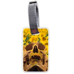 Sunflowers Luggage Tag (one Side) by icarusismartdesigns