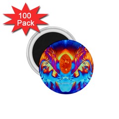 Escape From The Sun 1 75  Button Magnet (100 Pack)