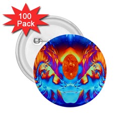 Escape From The Sun 2 25  Button (100 Pack)