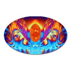 Escape From The Sun Magnet (oval) by icarusismartdesigns