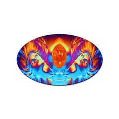 Escape From The Sun Sticker 100 Pack (oval) by icarusismartdesigns