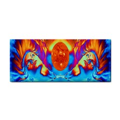 Escape From The Sun Hand Towel by icarusismartdesigns