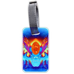 Escape From The Sun Luggage Tag (two Sides)