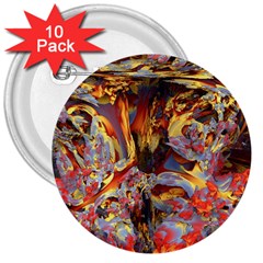 Abstract 4 3  Button (10 Pack)