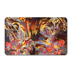 Abstract 4 Magnet (rectangular) by icarusismartdesigns