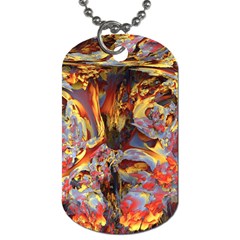 Abstract 4 Dog Tag (one Sided)