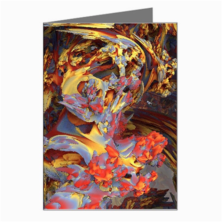 Abstract 4 Greeting Card