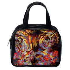 Abstract 4 Classic Handbag (one Side) by icarusismartdesigns