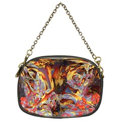 Abstract 4 Chain Purse (two Sided)  by icarusismartdesigns