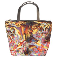 Abstract 4 Bucket Handbag by icarusismartdesigns