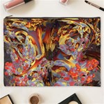 Abstract 4 Cosmetic Bag (XXXL) Front