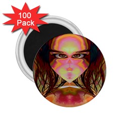 Cat Woman 2 25  Button Magnet (100 Pack)