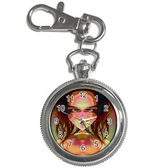 Cat Woman Key Chain Watch