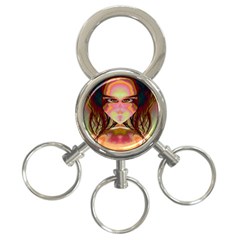 Cat Woman 3-ring Key Chain