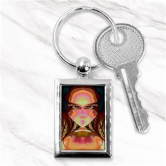 Cat Woman Key Chain (rectangle)