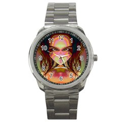 Cat Woman Sport Metal Watch