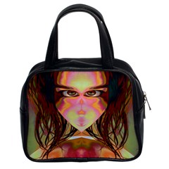 Cat Woman Classic Handbag (two Sides)