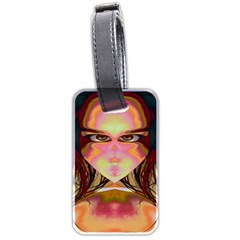 Cat Woman Luggage Tag (two Sides) by icarusismartdesigns