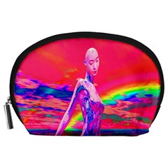 Cyborg Mask Accessory Pouch (large) by icarusismartdesigns