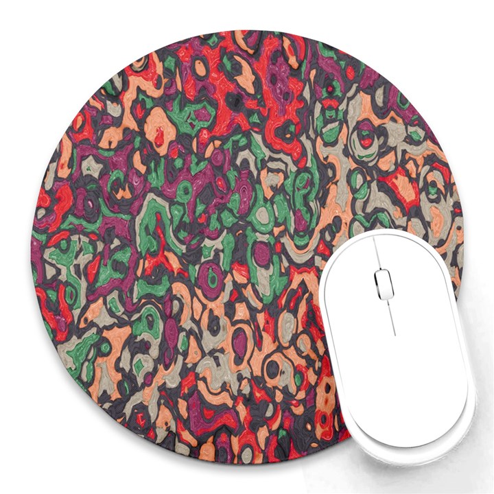 Color mix Round Mousepad