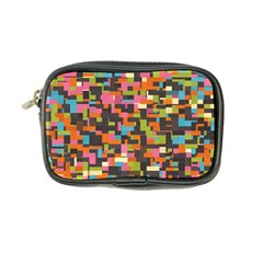 Colorful Pixels Coin Purse by LalyLauraFLM