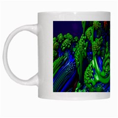 Abstract 1x White Coffee Mug