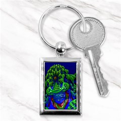 Abstract 1x Key Chain (rectangle)