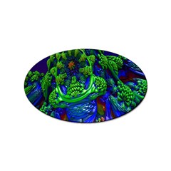 Abstract 1x Sticker (oval) by icarusismartdesigns