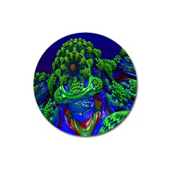 Abstract 1x Magnet 3  (round) by icarusismartdesigns