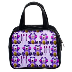 Fms Honey Bear With Spoons Classic Handbag (two Sides) by FunWithFibro