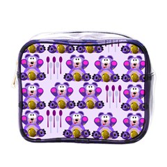 Fms Honey Bear With Spoons Mini Travel Toiletry Bag (one Side)