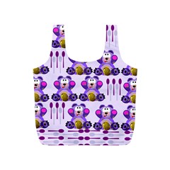 Fms Honey Bear With Spoons Reusable Bag (s) by FunWithFibro