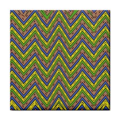 Zig Zag Pattern Face Towel