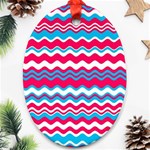 Waves pattern Ornament (Oval) Front