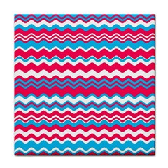 Waves Pattern Face Towel