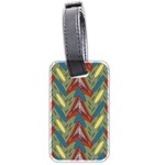 Shapes pattern Luggage Tag (two sides) Front