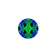 Alien Snowflake 1  Mini Button Magnet by icarusismartdesigns